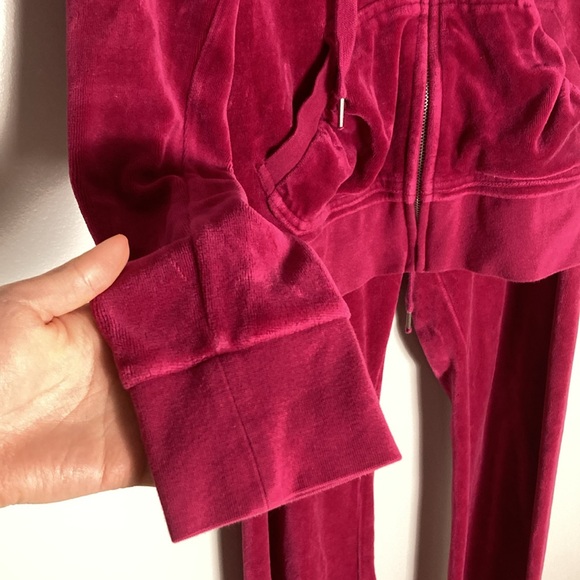 Express Pink Matching Lounge Hoodie Sweatpants Set Size 2 - Picture 3 of 16